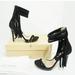 Michael Kors Shoes | Michael Kors Platform High Heel Sandals Black 37 | Color: Black | Size: 7