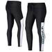 Women's WEAR by Erin Andrews Black Michigan State Spartans Rib Knit Leggings