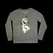 Disney Tops | Disney Olaf Sweater Size Large | Color: Gray/White | Size: Lj