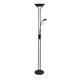 Searchlight LED Mother & Child Floor Lamp Matt Black 3000K