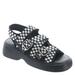 ALL BLACK Strappy Flat Lugg Platform Sandal - Womens Euro 37 US 6.5 Black Sandal Medium