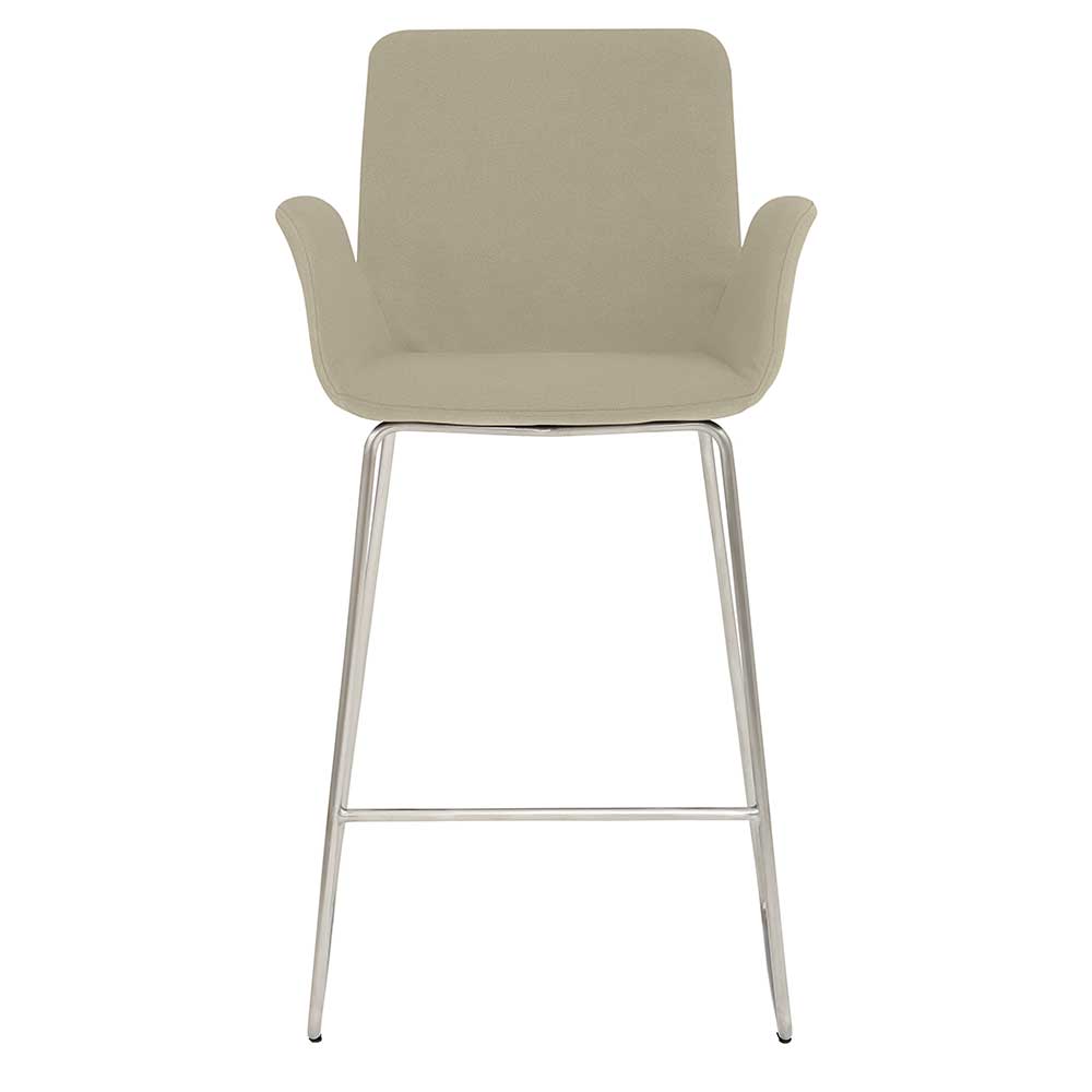 Barhocker Küche mit Armlehnen gepolsterter Rückenlehne