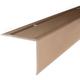 Proviston - Treppenkanten- & Winkelprofil Aluminium 69 x 55 x 1000 mm Bronze Hell Winkel - Bronze