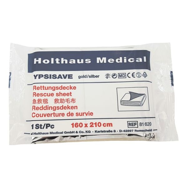 Holthaus Medical Rettungsdecke »YPSISAVE«, 160x210 cm Image