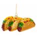 Kurt Adler Noble Gems Beef Tacos Christmas Holiday Ornament Glass - Multi