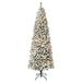 First Traditions™ 7.5 ft. Acacia Medium Flocked Tree with Clear Lights - 7.5 ft