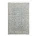 Shahbanu Rugs Gray, Ushak Design, Wool, Supple Collection Thick and Plush, Hand Knotted, Oriental Rug (6'0" x 8'10")