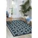 Nourison Caribbean Geometric Floral Indoor / Outdoor Area Rug