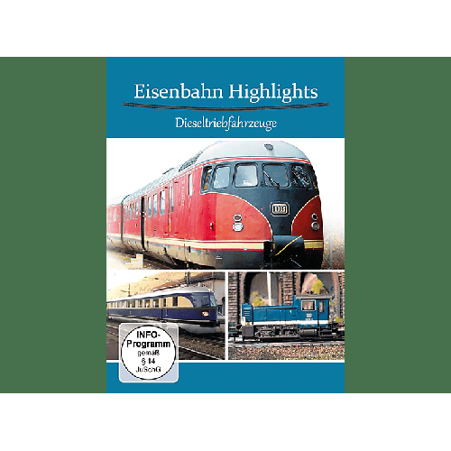 Eisenbahn Highlights-Dieseltriebfahrzeuge DVD