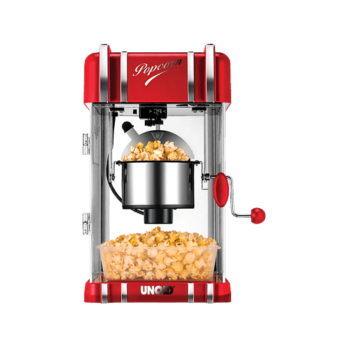 UNOLD Retro 48535 Popcornmaker Rot/Chrom