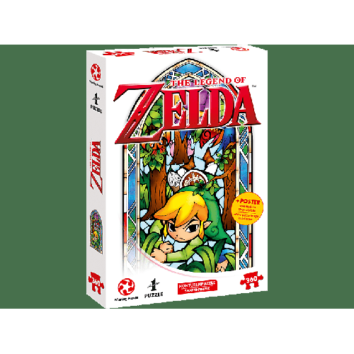 WINNING MOVES Puzzle - Zelda Link Boomerang Mehrfarbig