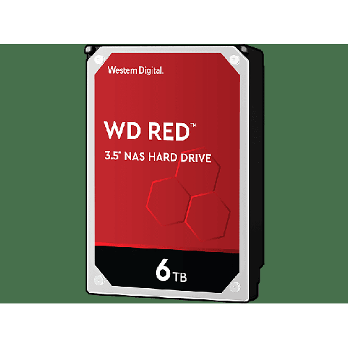 WD Red™ Festplatte, 6 TB HDD SATA Gbps, 3,5 Zoll, intern