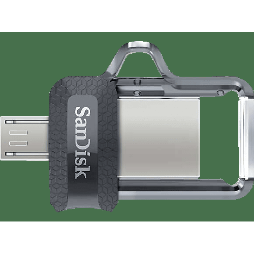 SANDISK Ultra® Dual USB-Laufwerk m3.0 16 GB USB Stick, Smartphone-Speicher, GB, 130 MB/s