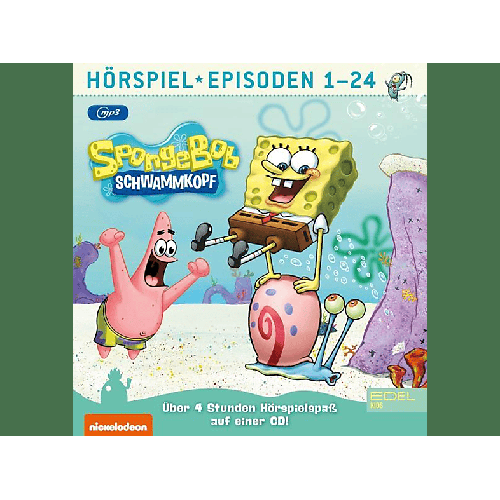 Spongebob Schwammkopf - SpongeBob 1 Episoden 1-24 (CD)