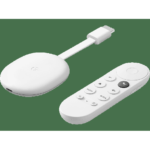 GOOGLE Chromecast mit Google TV (4K) Streaming Player , Schnee
