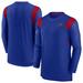 Men's Nike Royal Buffalo Bills Sideline Tonal Logo Performance Player Long Sleeve T-Shirt