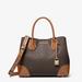 Michael Kors Bags | Michael Kors Mercer Gallery Small Signature Logo Satchel | Color: Brown | Size: Os