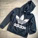 Adidas Tops | Adidas Hoodie // Nwot | Color: Black/White | Size: S