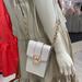 Michael Kors Bags | Michael Kors Carmen Small Faux Leather Phone Crossbody Bag | Color: Gold/White | Size: Small