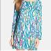 Lilly Pulitzer Dresses | Lilly Pulitzer Women's Multicolor Round Neck Mini Dress Size Xxs | Color: Blue/Pink | Size: Xxs