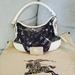 Burberry Bags | Burberry Floral Beat Check Foley Shoulder Bag | Color: Black/White | Size: Os