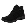 Winterboots LEGERO "SOFTBOOT", Damen, Gr. 42, schwarz, Veloursleder, sportlich, Schuhe, mit zwei Klettverschlüssen