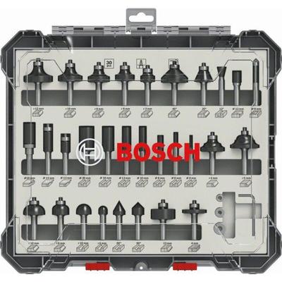 Bosch - pro Nutfräser- Set, gemischt, Schaft 8 mm, 30-tlg. Image