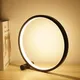 Lampe LED circulaire en aluminium 5W interrupteur tactile design minimaliste luminaire décoratif