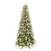 Puleo International 7.5 ft. Pre-Lit Slim Glitter Tree