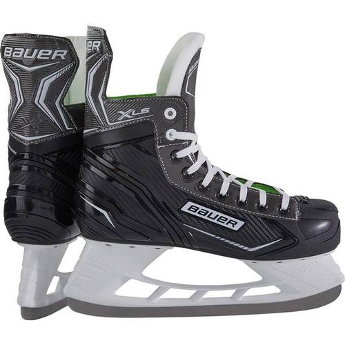 BAUER Herren Eishockeyschuhe Bauer Schlittschuh X-LS – Sr., Größe 48 in schwarz