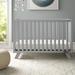 Child Craft Soho 4-in-1 Convertible Crib Wood in Gray | 36 H x 29.5 W in | Wayfair F34001.87