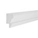 Plastic 1" Thick x 1" Wide x 96" Length Wall Base in Off White Plastic Trim Architectural Products by Outwater L.L.C | 96 H x 1 W x 1 D in | Wayfair