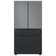 Samsung Bespoke 29 cu. ft. Smart 4-Door Refrigerator w/ Beverage Center & Custom Panels Included in Gray | 70 H x 35.75 W x 34.25 D in | Wayfair