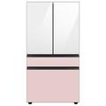 Samsung Bespoke 29 cu. ft. Smart 4-Door Refrigerator w/ AutoFill Water Pitcher & Custom Panels Included in Pink/Gray/White | Wayfair