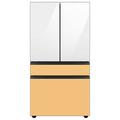 Samsung Bespoke 29 cu. ft. Smart 4-Door Refrigerator w/ AutoFill Water Pitcher & Custom Panels Included in Gray/White/Yellow | Wayfair