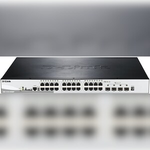 D-Link DGS-1510-28XMP 28-Port Smart Mgd. PoE+ Gigabit Switch Image