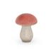 Park Hill Shiny Glass Forest Mushroom Glass/Mercury Glass in Orange/White | 6 H x 5 W x 5 D in | Wayfair XAB20136