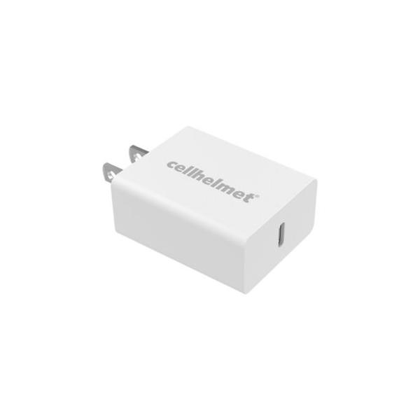 cellhelmet-20-watt-single-usb-power-delivery-wall-charger,-white/