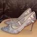 Jessica Simpson Shoes | Jessica Simpson Gold Heels | Color: Cream/Tan | Size: 9