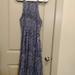 Free People Dresses | Fp Boho Paisley Smocked Dress Size Medium | Color: Black/Blue | Size: M