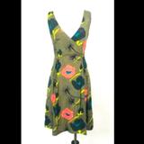 Anthropologie Dresses | Anthropologie Sariah Ajsai Sleeveless V-Neck Dress Size 2 | Color: Green | Size: 2