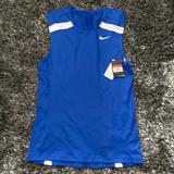 Nike Shirts | Men’s Blue Running Jogging Tank Top Or Sleeveless Top Jersey | Color: Blue/White | Size: L