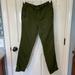 J. Crew Pants & Jumpsuits | J. Crew Army Green Chino Khaki Petite Ankle Pant | Color: Green | Size: 0p