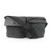 Gucci Bags | Gucci Black X Grey Monogram Gg Denim Belt Bag Fanny Pack Waist Pouch 2g830a | Color: Black | Size: 12"L X 1"W X 6.5"H