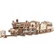 UGEARS Harry Potter Hogwarts Express 3D Puzzles for Adults to Build - Model Kits for Building Toy Train Set - 3D Wooden Puzzle Includes Train, Tracks, Tender, Carriage