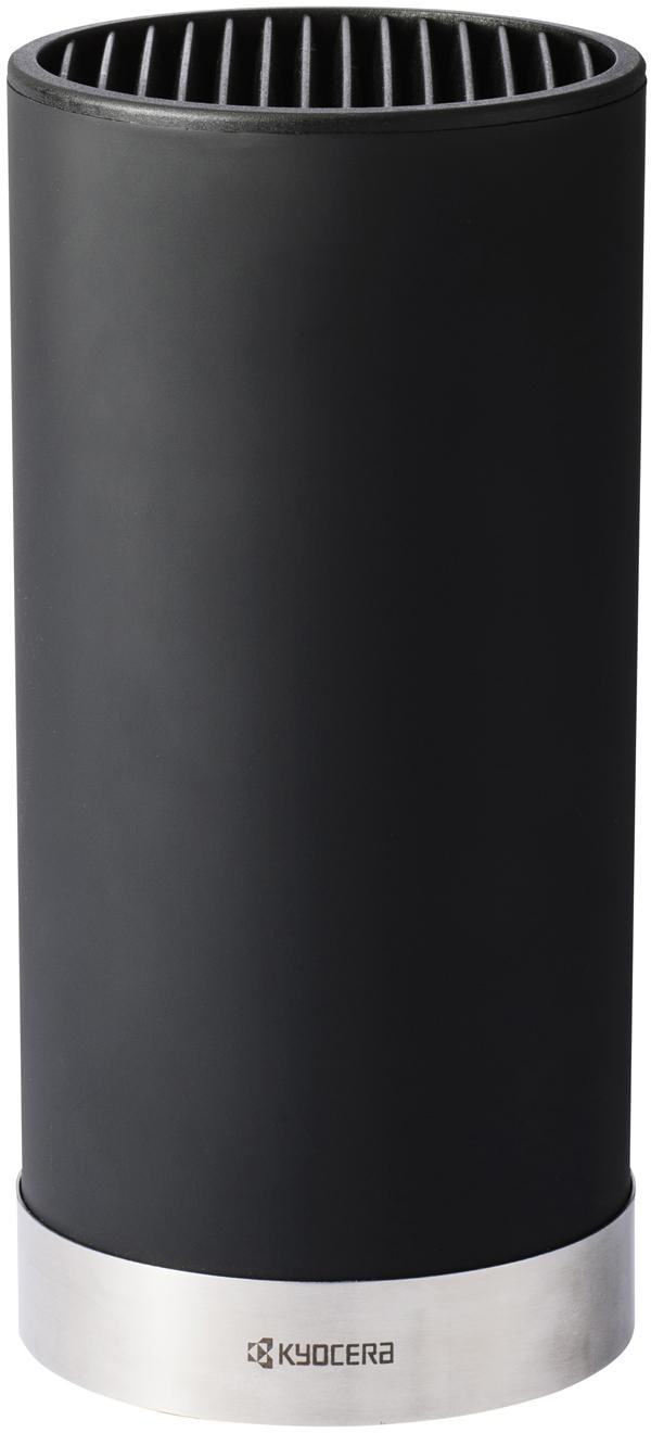 Messerblock KYOCERA, schwarz, H:22,5cm, Messerblöcke, leer, Ø 11 cm Image