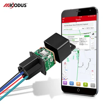 MiCODUS – dispositif de suivi GPS de voiture relais MV720 9-90V coupure de carburant traqueur de