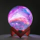 Lampe LED 3D en forme de galaxie luminaire décoratif d'intérieur idéal comme cadeau d'anniversaire