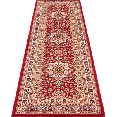 Teppich HANSE HOME "Parun Täbriz" Gr. 6, rot, B:200cm H:9mm L:290cm, Polypropylen (PP), Teppiche, Kurzflor, Orient, Läufer, Vintage, Esszimmer, Wohnzimmer, Flur Image