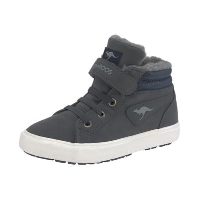 Sneaker KANGAROOS "Kavu III", Gr. 23, blau (navy), Synthetik, sportlich, Schuhe, gefüttert